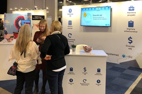 mBiz på mässan Ekonomi & Företag
